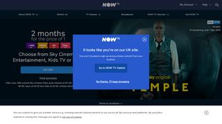 
                            8. Now TV - Watch Movies, TV shows & Sports online instantly