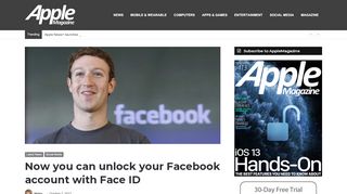 
                            3. Now you can unlock your Facebook account with Face ID ...