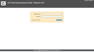 
                            3. N+P Informationssysteme GmbH - Redmine CCP