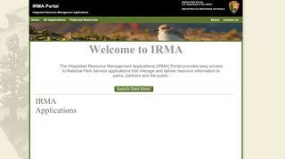 
                            1. NPS IRMA Portal - National Park Service