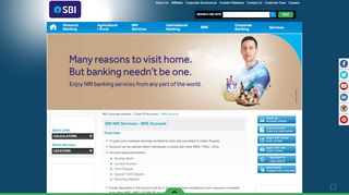 
                            9. NRE Account - SBI Corporate Website