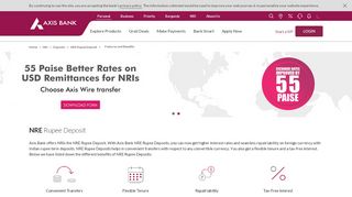 
                            7. NRE Rupee Deposit | NRI Deposits - Axis Bank