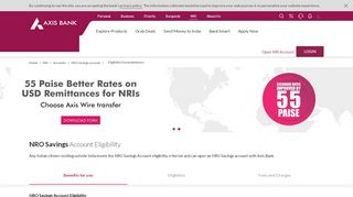 
                            2. NRO Savings Account Online | Eligibility and ... - Axis Bank