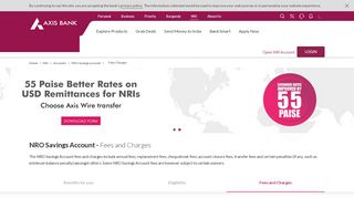 
                            8. NRO Savings Account Online | Fees and Charges - Axis Bank