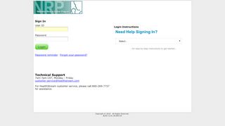 
                            4. NRP LMS Login - HealthStream