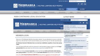 
                            4. NSBA CLE - Nebraska State Bar Association