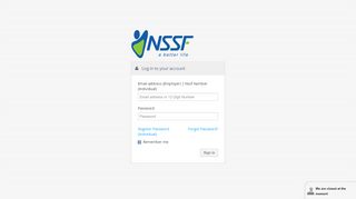 
                            2. NSSF - eCollections Portal