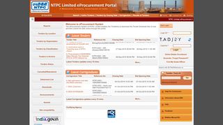 
                            3. NTPC Limited eProcurement Portal