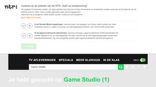 
                            2. NTR | Het Klokhuis - Game Studio