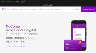 
                            1. NuConta - Nubank