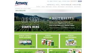 
                            10. Nutrilite - amway.com