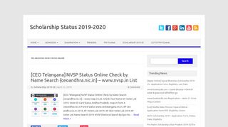 
                            6. NVSP Status Online - scholarshipyojana.in