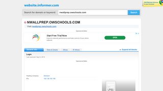 
                            7. nwallprep.owschools.com at Website Informer. Login. Visit Nwallprep ...
