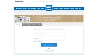 
                            8. NWZ-ePaper Archiv