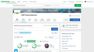 
                            7. NXP Semiconductors Reviews | Glassdoor