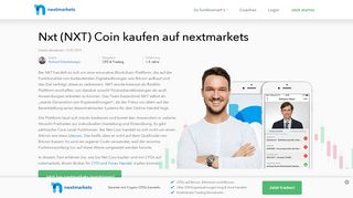 
                            6. Nxt (NXT) Coin kaufen und traden | nextmarkets