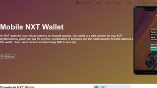 
                            3. Nxt Wallet for Android | Your smart NXT storage | Freewallet