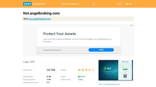 
                            9. Nxt.angelbroking.com: Login | NXT