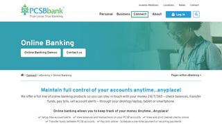 
                            7. NY Bank Online Banking Services - pcsb.com