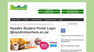 
                            2. Nyadire Student Portal Login @nyadireteachers.ac.zw