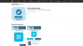 
                            4. NYC eVital Certify on the App Store