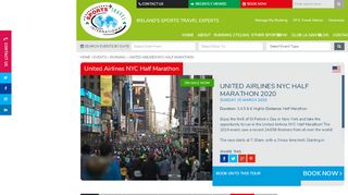 
                            8. NYC Half Marathon 2020 | Sports Travel International