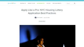 
                            7. NYC Housing Lottery Application Tips from a Lottery Winner | Naked ...