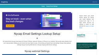 
                            8. Nycap Email Settings | Nycap Webmail | nycap.rr.com Mail Setup