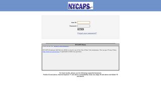 
                            2. NYCAPS ESS - NYC.gov