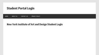
                            4. NYIAD Student Login- New York Institute of Art …