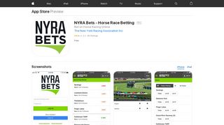 
                            10. ‎NYRA Bets - Horse Race Betting on the App Store