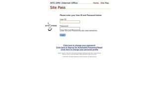 
                            1. NYS DMV Banner Site Pass Please enter your User ID and Password ...