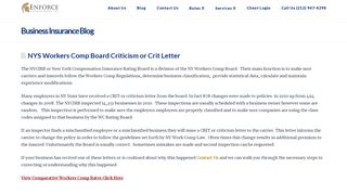 
                            7. NYS Workers Comp Board Criticism or Crit Letter | Enforce Coverage ...
