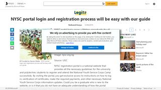 
                            6. NYSC portal login and registration process will be easy with our guide