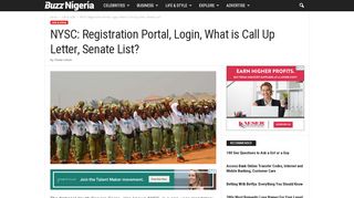 
                            10. NYSC: Registration Portal, Login, What is Call Up Letter, Senate List?