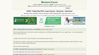 
                            8. NYSC: Yiedp-hbp 2016- Log-in Issues - …