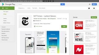
                            9. NYTimes - Latest News - Android Apps on Google Play