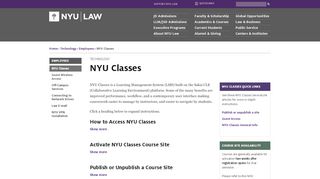 
                            5. NYU Classes | NYU School of Law