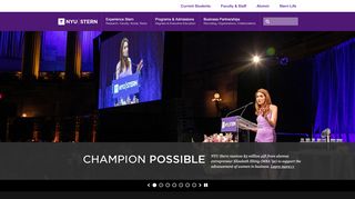 
                            1. NYU Stern School of Business | Full-time MBA, Part …