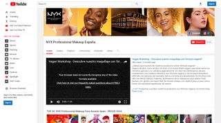 
                            6. NYX Professional Makeup España - YouTube