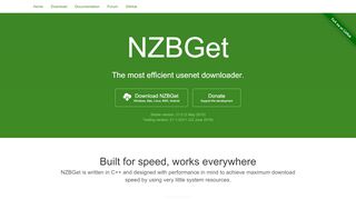 
                            11. NZBGet - Usenet downloader