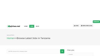 
                            5. o - Browse Jobs - Nafasi za kazi leo, Ajira Tanzania, ajira zetu 2019 ...