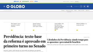 
                            2. O GLOBO | Confira as Principais Notícias do Brasil e …