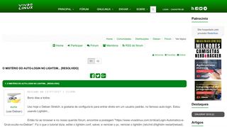 
                            11. O Mistério do Auto-Login no Lightdm ... - Viva o Linux