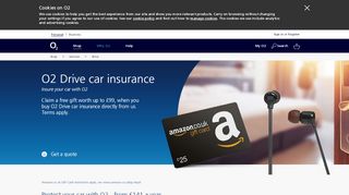 
                            6. O2 | Car insurance offers & deals | O2 Drive
