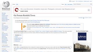 
                            4. O2 Forum Kentish Town - Wikipedia
