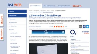 
                            4. o2 HomeBox 2 installieren - so klappt die o2 WLAN Router ...