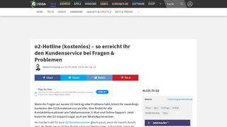 
                            2. o2-Hotline (kostenlos) – so erreicht ihr den Kundenservice ...