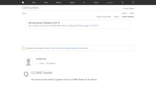 
                            2. O2 MMS Reader - Apple Community