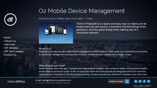 
                            8. O2 Mobile Device Management - DF Communications